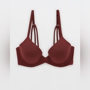 MSRP $45 Aerie Real Sunnie Full Coverage Lightly Lined Strappy Bra